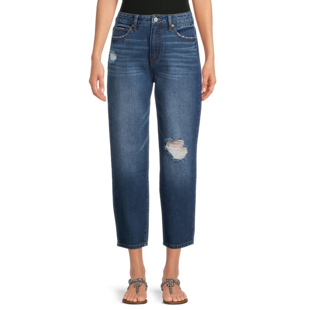 🔥NWT-Time and Tru Women's Barrel Jeans